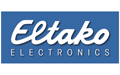 Blaues Logo der Marke Eltako Electronics.