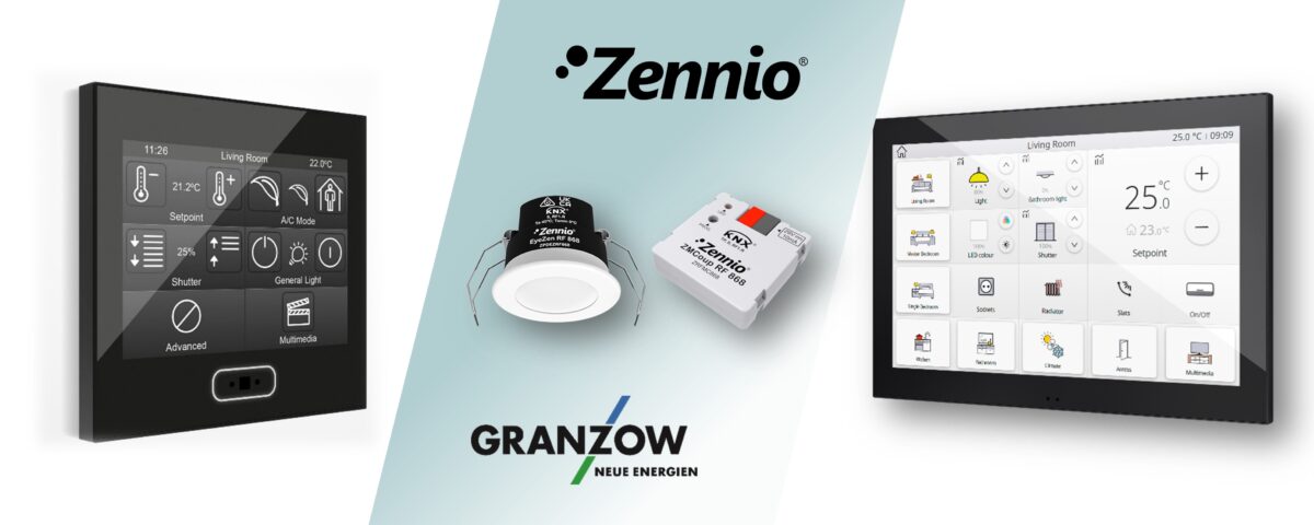 Kapazitive Touchpanels und weitere smarte KNX-Lösungen von Zennio – jetzt bei Granzow!